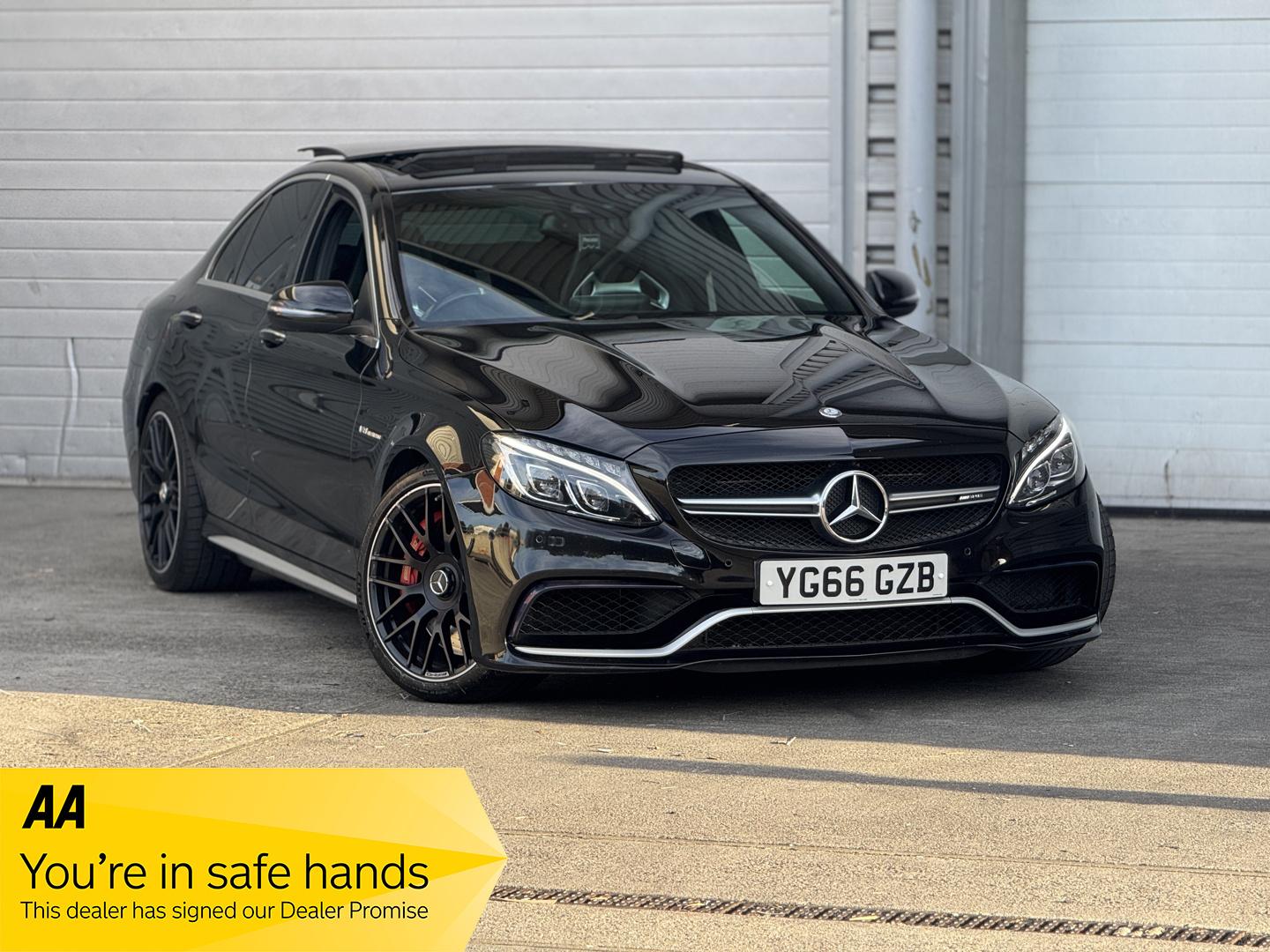 Mercedes-Benz C Class 4.0 C63 V8 BiTurbo AMG S (Premium) SpdS MCT Euro 6 (s/s) 4dr