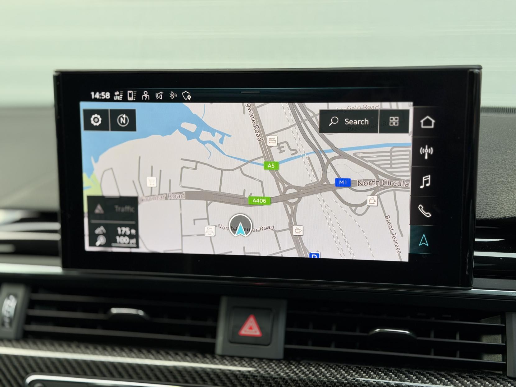 Audi RS4 Avant 2.9 TFSI V6 Carbon Black Estate 5dr Petrol Tiptronic quattro Euro 6 (s/s) (450 ps)