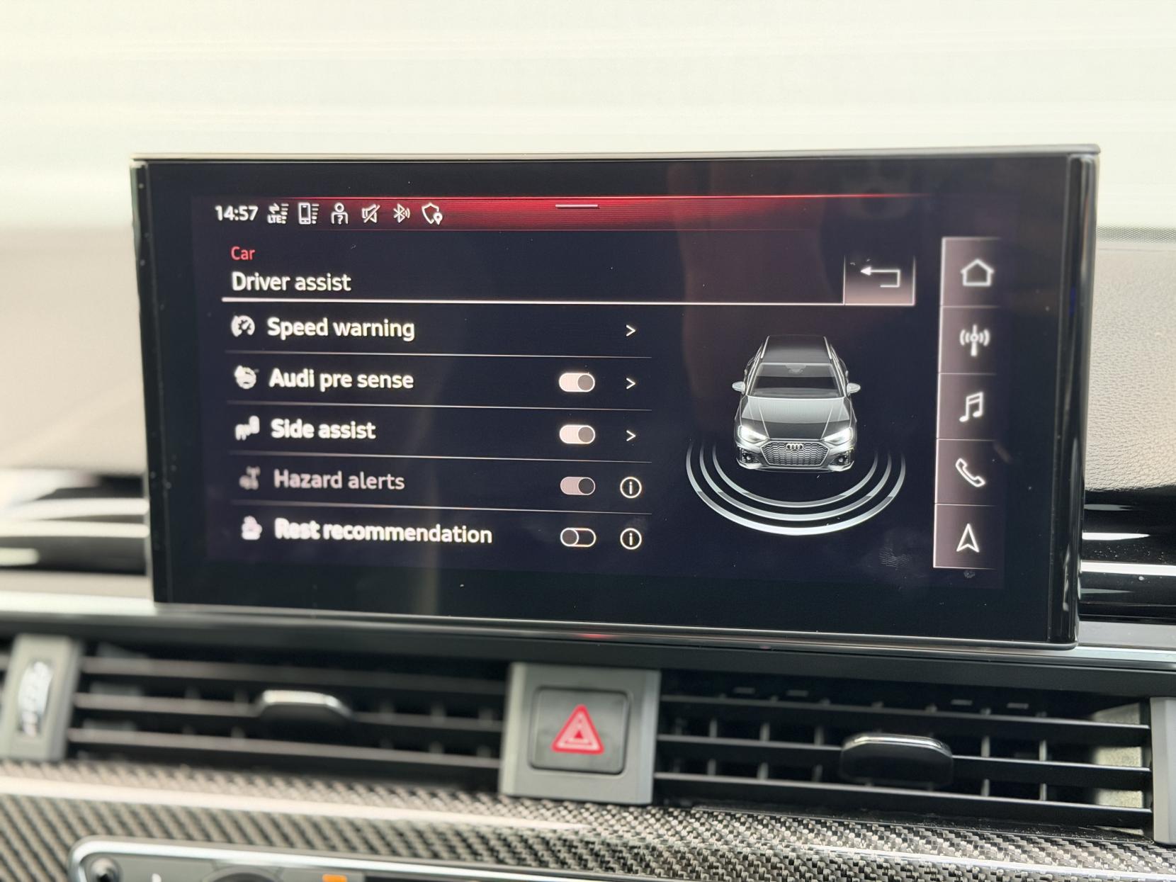 Audi RS4 Avant 2.9 TFSI V6 Carbon Black Estate 5dr Petrol Tiptronic quattro Euro 6 (s/s) (450 ps)