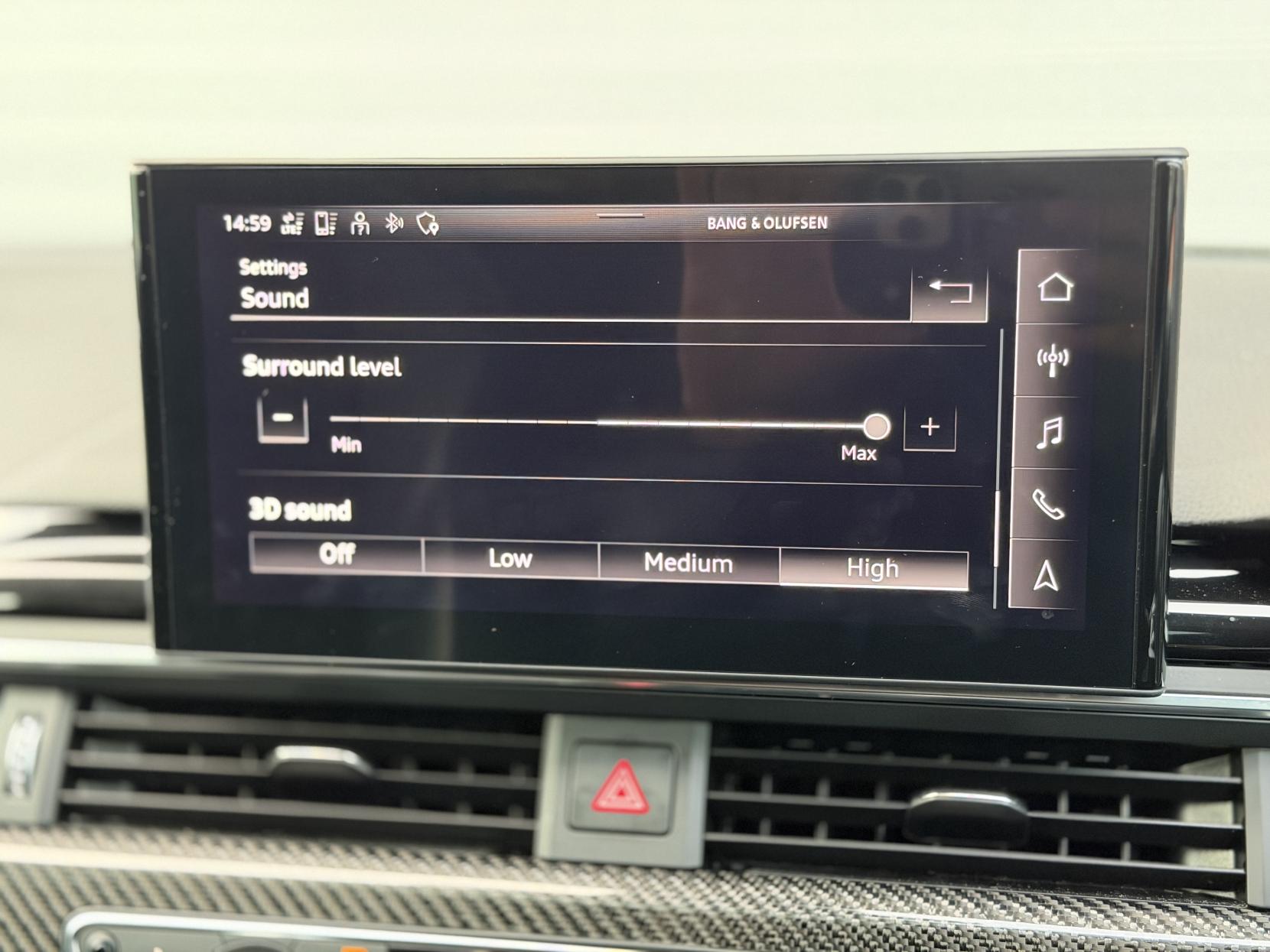 Audi RS4 Avant 2.9 TFSI V6 Carbon Black Estate 5dr Petrol Tiptronic quattro Euro 6 (s/s) (450 ps)