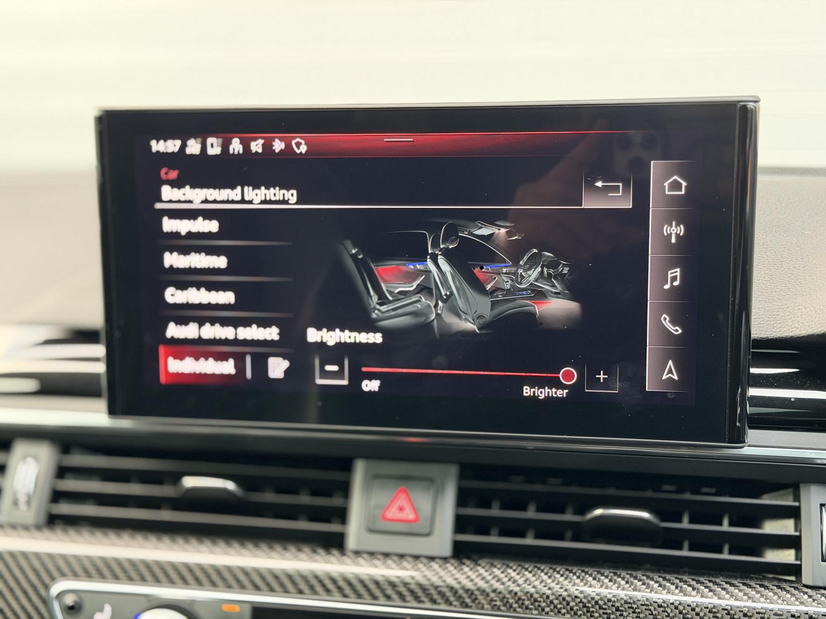 Audi RS4 Avant 2.9 TFSI V6 Carbon Black Estate 5dr Petrol Tiptronic quattro Euro 6 (s/s) (450 ps)