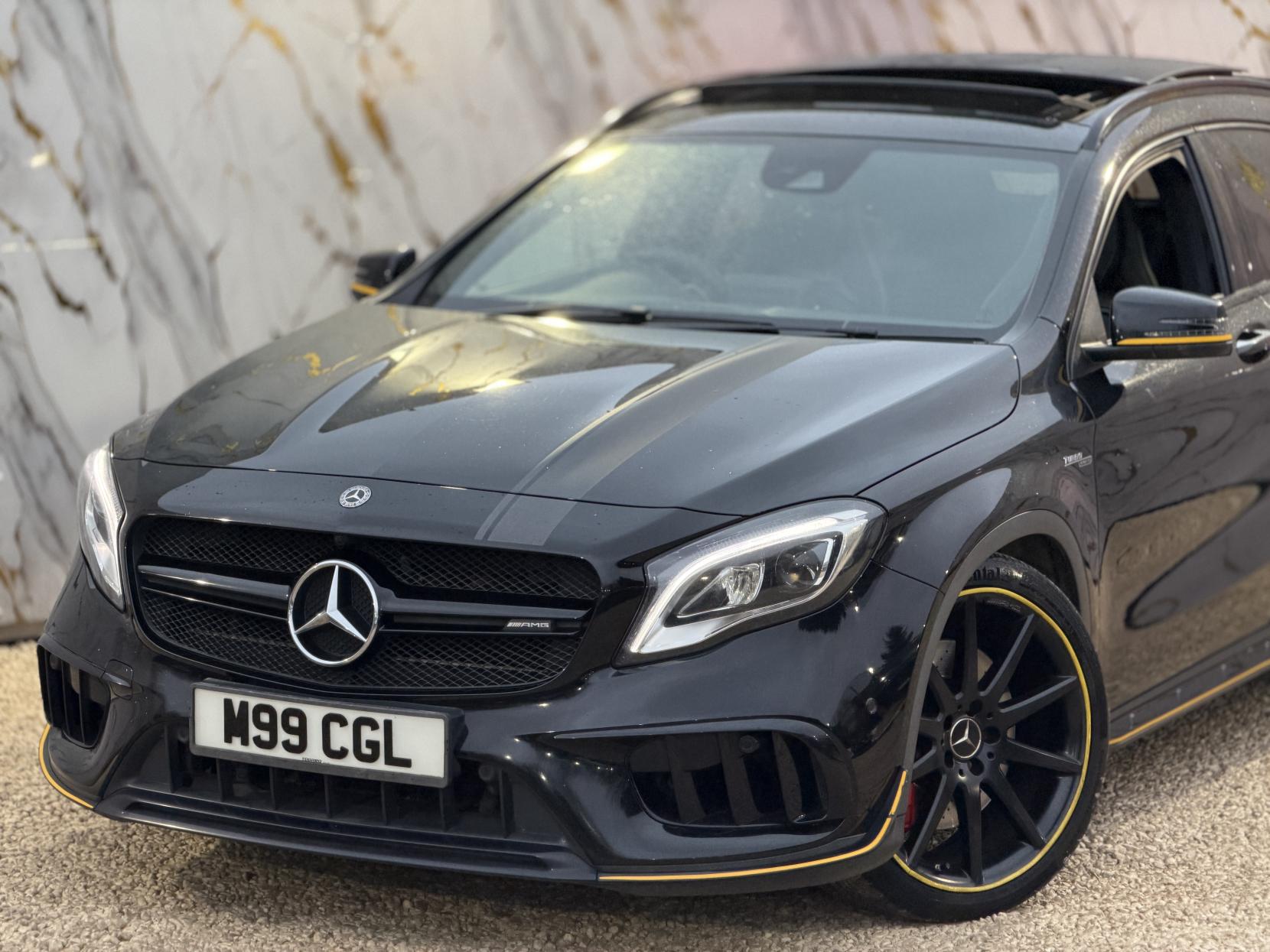 Mercedes-Benz GLA 2.0 GLA45 AMG Yellow Night Edition SUV 5dr Petrol SpdS DCT 4MATIC Euro 6 (s/s) (381 ps)