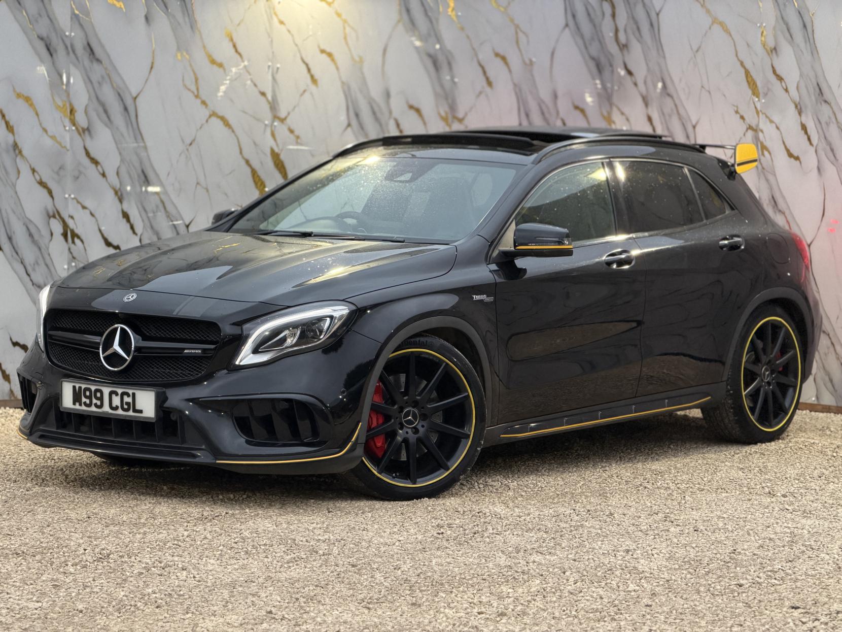 Mercedes-Benz GLA 2.0 GLA45 AMG Yellow Night Edition SUV 5dr Petrol SpdS DCT 4MATIC Euro 6 (s/s) (381 ps)