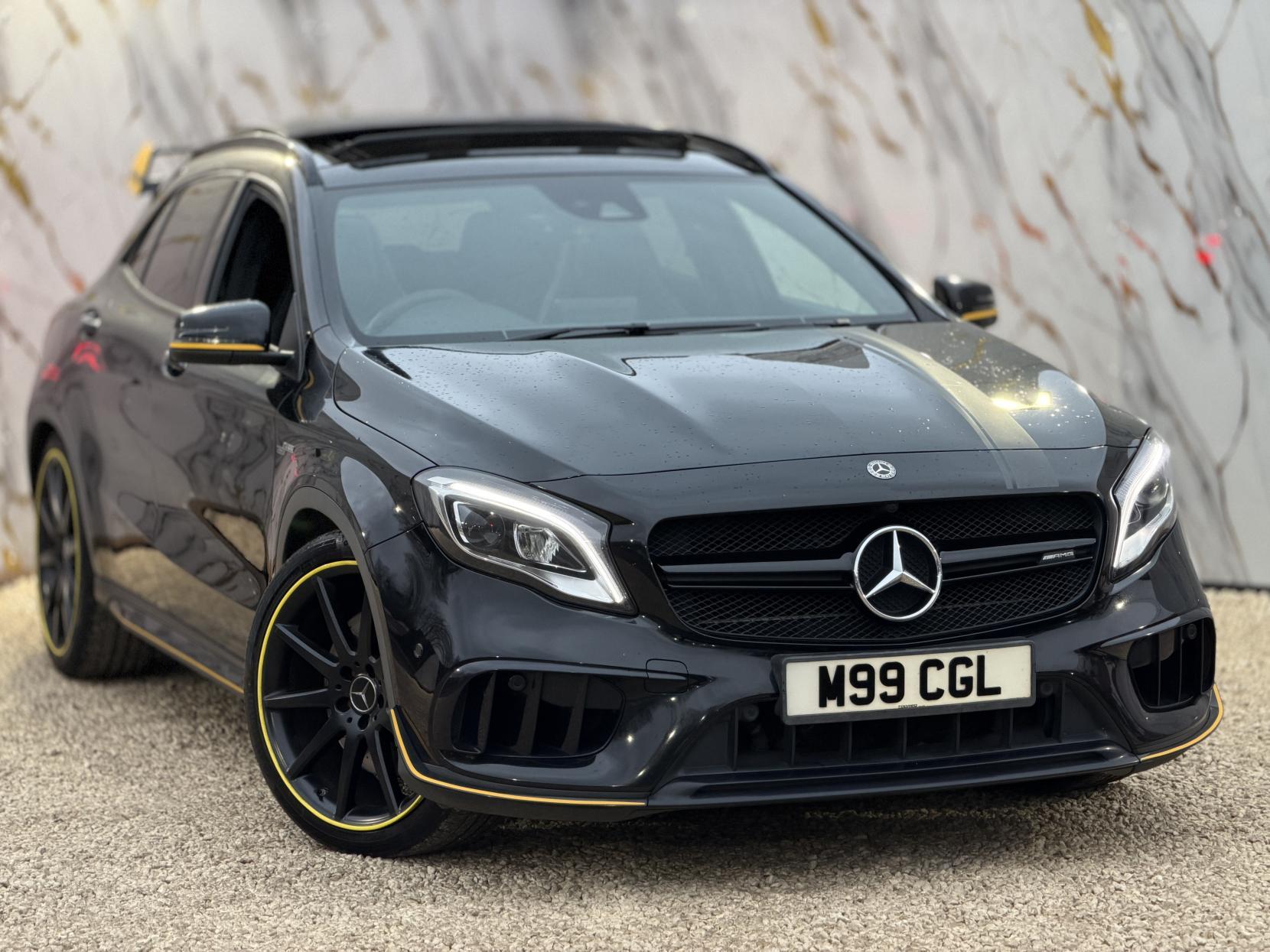 Mercedes-Benz GLA 2.0 GLA45 AMG Yellow Night Edition SUV 5dr Petrol SpdS DCT 4MATIC Euro 6 (s/s) (381 ps)