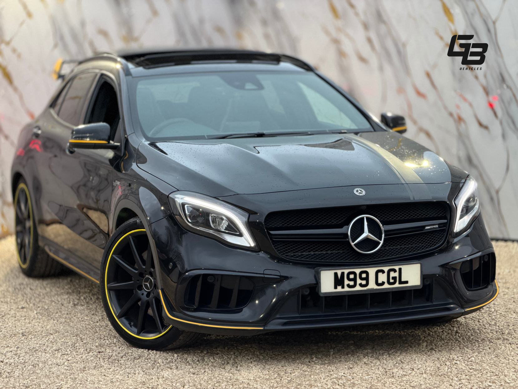 Mercedes-Benz GLA 2.0 GLA45 AMG Yellow Night Edition SUV 5dr Petrol SpdS DCT 4MATIC Euro 6 (s/s) (381 ps)
