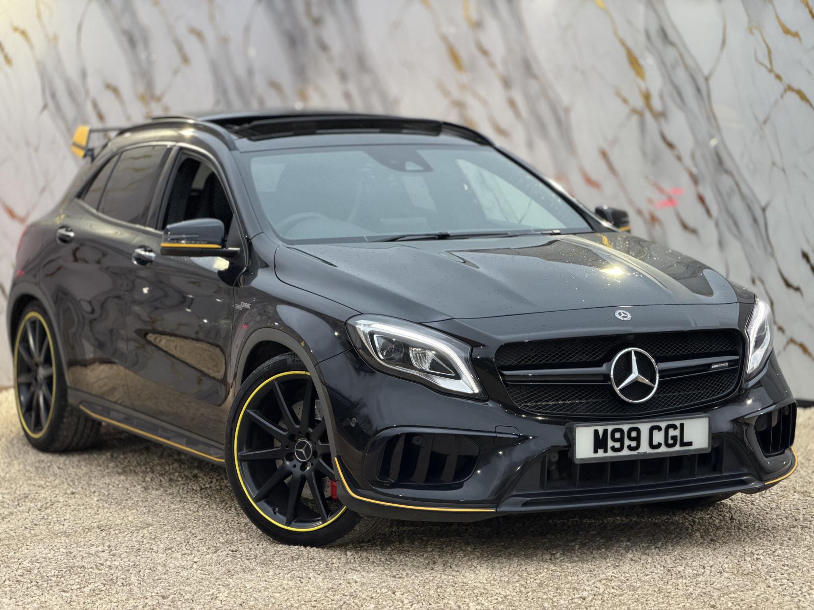 Mercedes-Benz GLA 2.0 GLA45 AMG Yellow Night Edition SUV 5dr Petrol SpdS DCT 4MATIC Euro 6 (s/s) (381 ps)