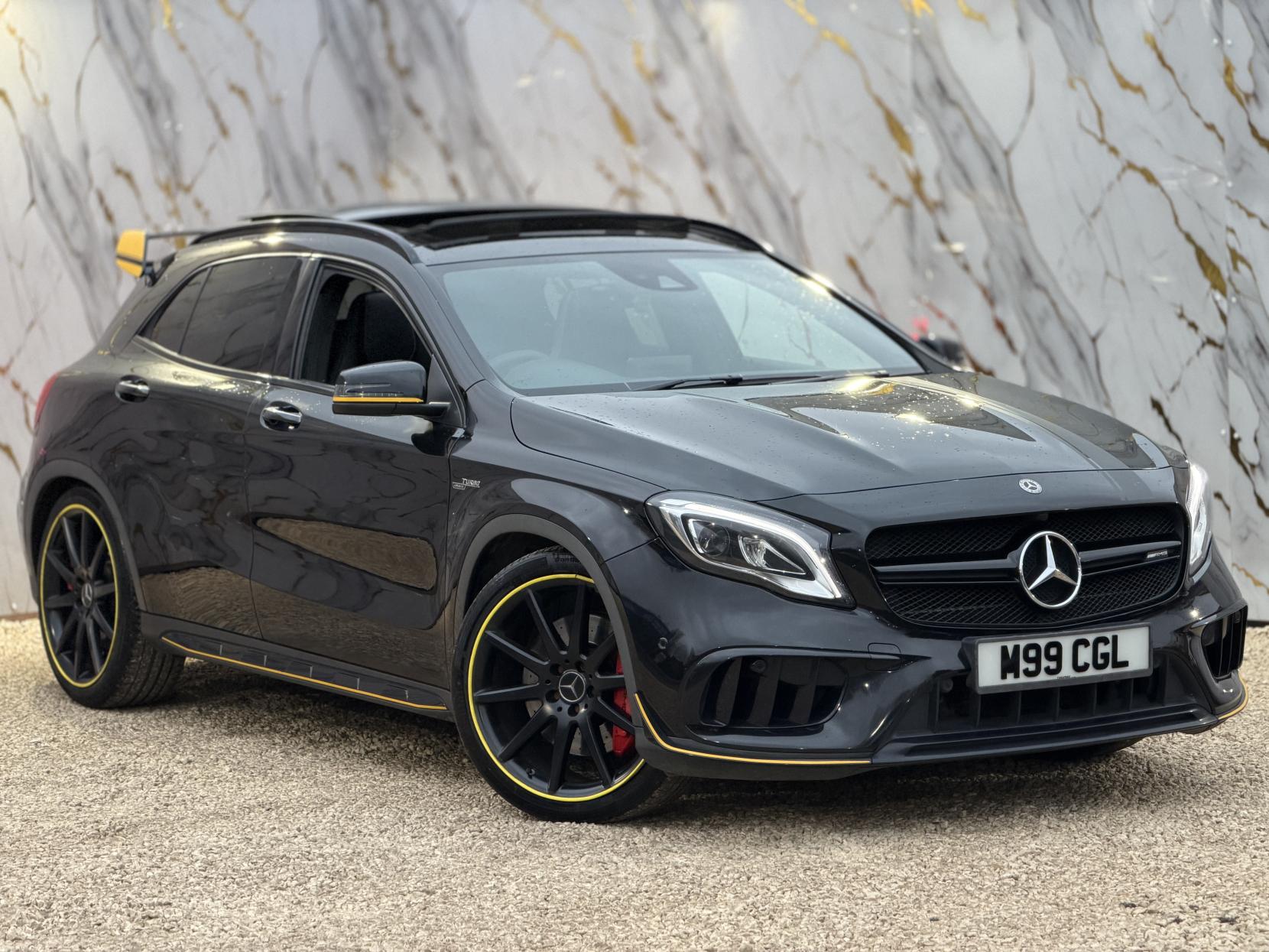 Mercedes-Benz GLA 2.0 GLA45 AMG Yellow Night Edition SUV 5dr Petrol SpdS DCT 4MATIC Euro 6 (s/s) (381 ps)