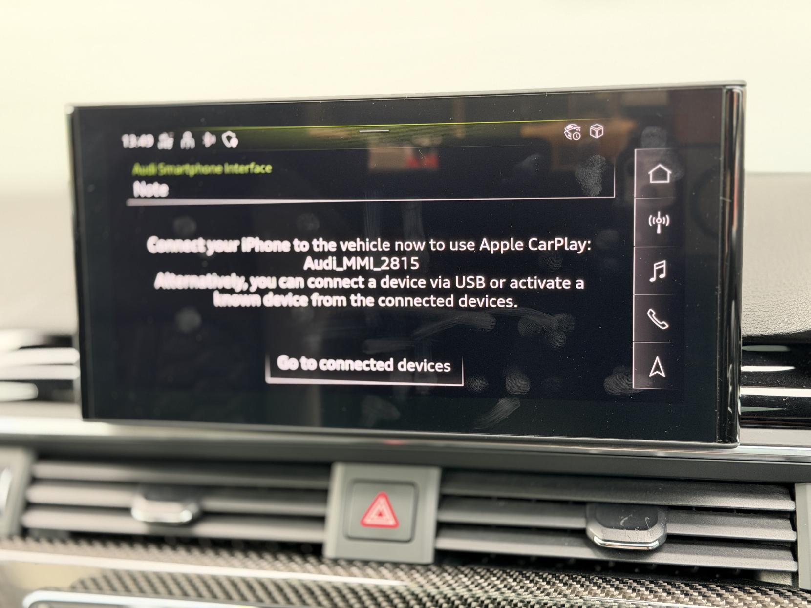 Audi RS4 Avant 2.9 TFSI V6 Carbon Black Estate 5dr Petrol Tiptronic quattro Euro 6 (s/s) (450 ps)