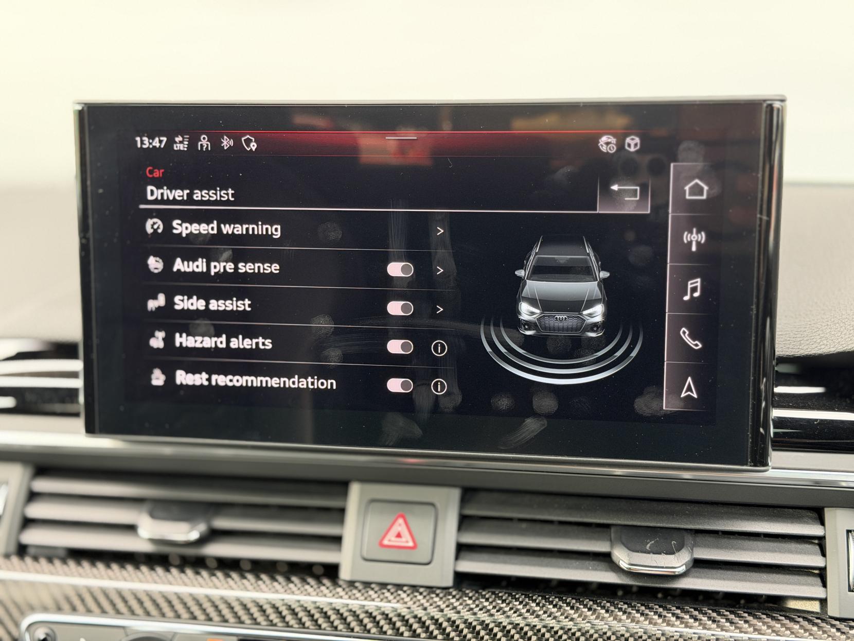 Audi RS4 Avant 2.9 TFSI V6 Carbon Black Estate 5dr Petrol Tiptronic quattro Euro 6 (s/s) (450 ps)